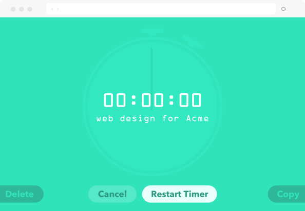 Fullscreen Timer